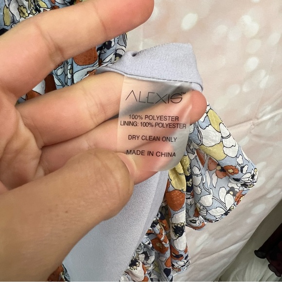 Alexis Floral Ruffle Dress in Vintage Blossom - Picture 7 of 11